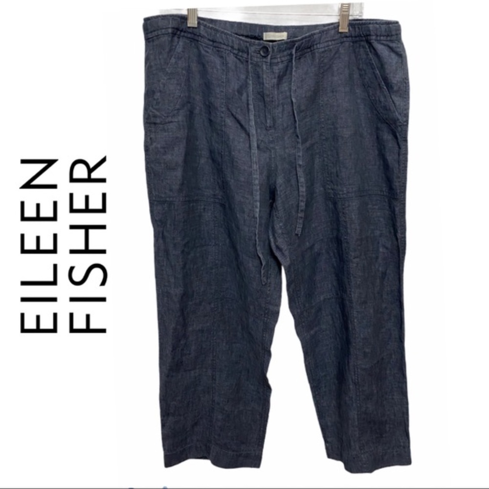 Eileen Fisher 100% Linen Pants